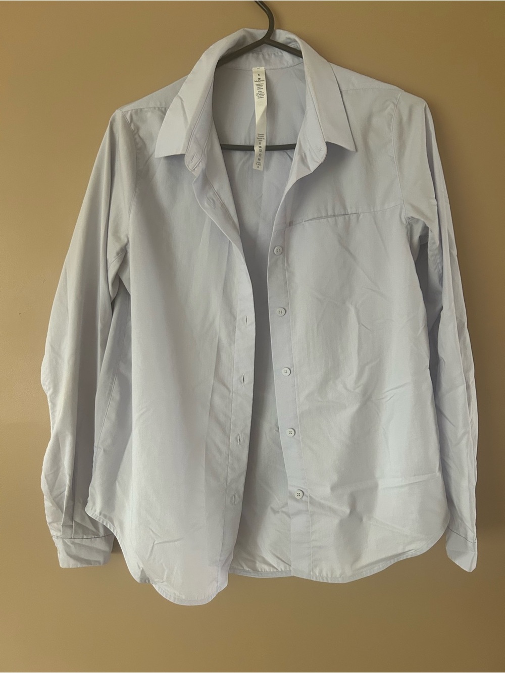 lululemon athletica Light Blue Button Down Shirt